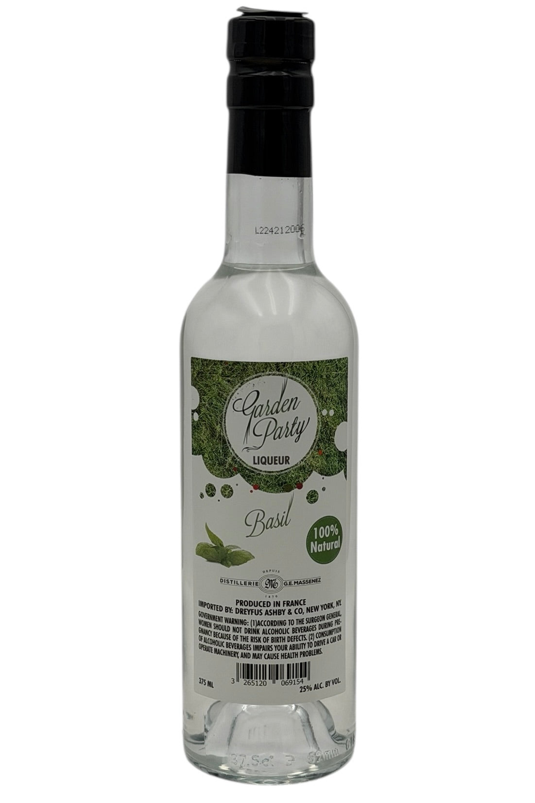 G.E. Massenez "Garden Party" Basil Liqueur 375 ml