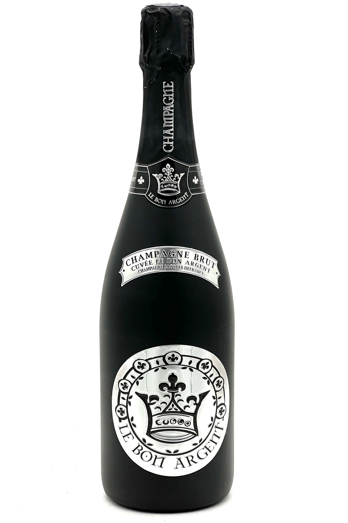 Le Bon Argent Brut Champagne &quot;Black Bottle&quot; by Floyd Mayweather