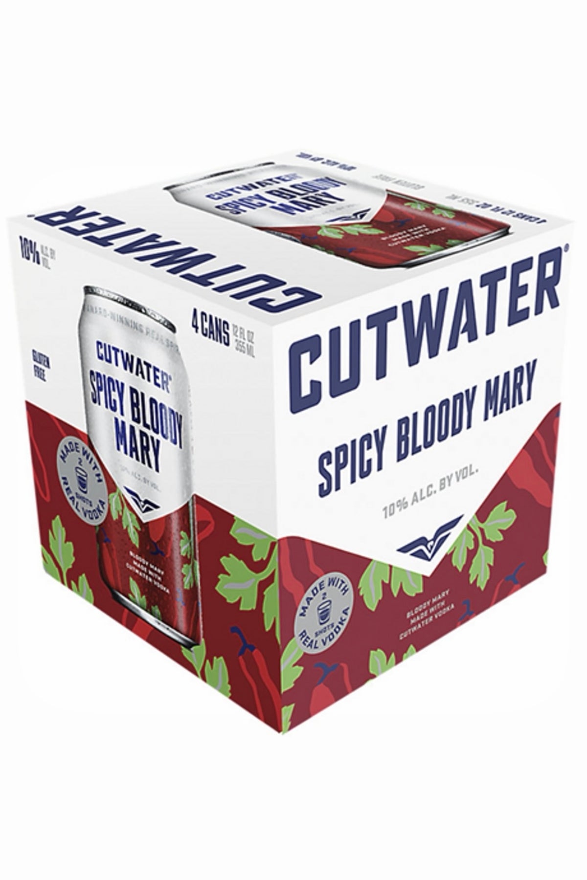 Cutwater Spicy Bloody Mary RTD Cocktail 4 x 355ml Cans