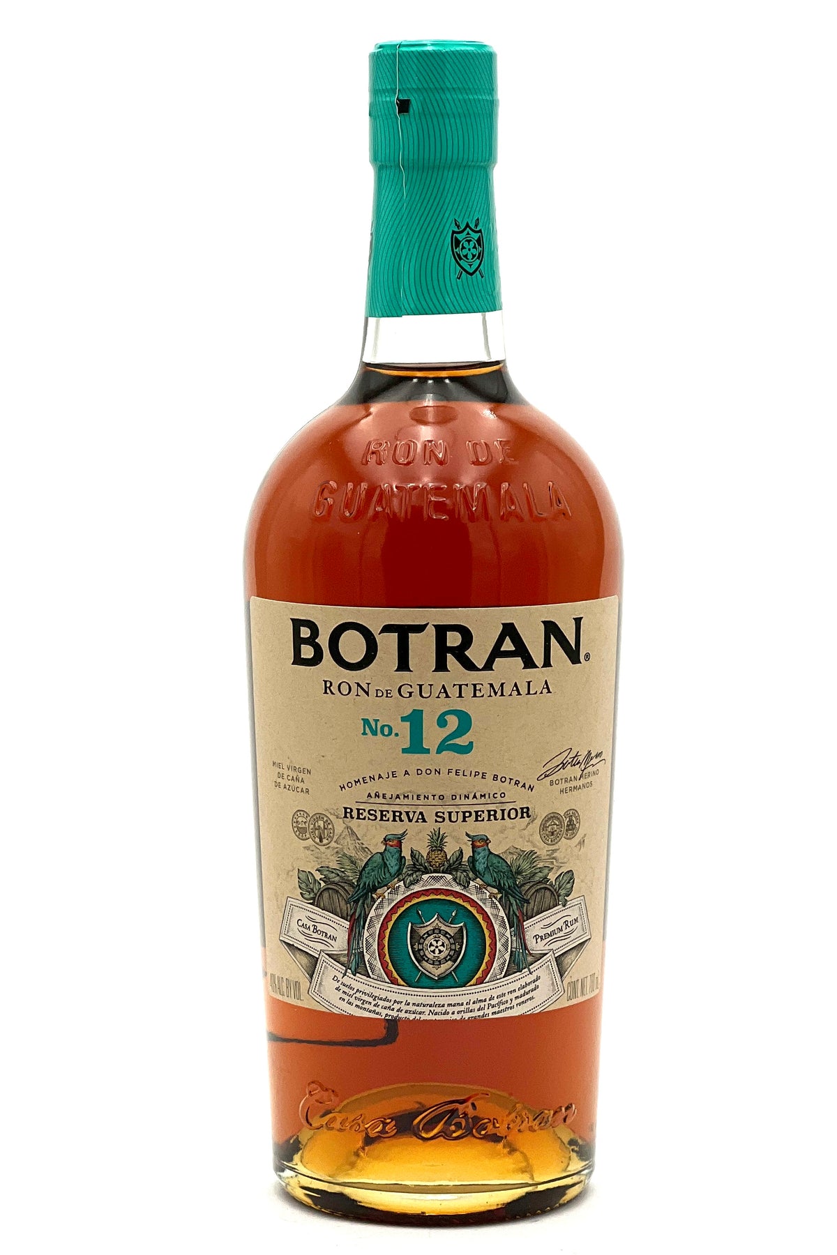 Botran No. 12 Reserva Superior Guatemalan Rum