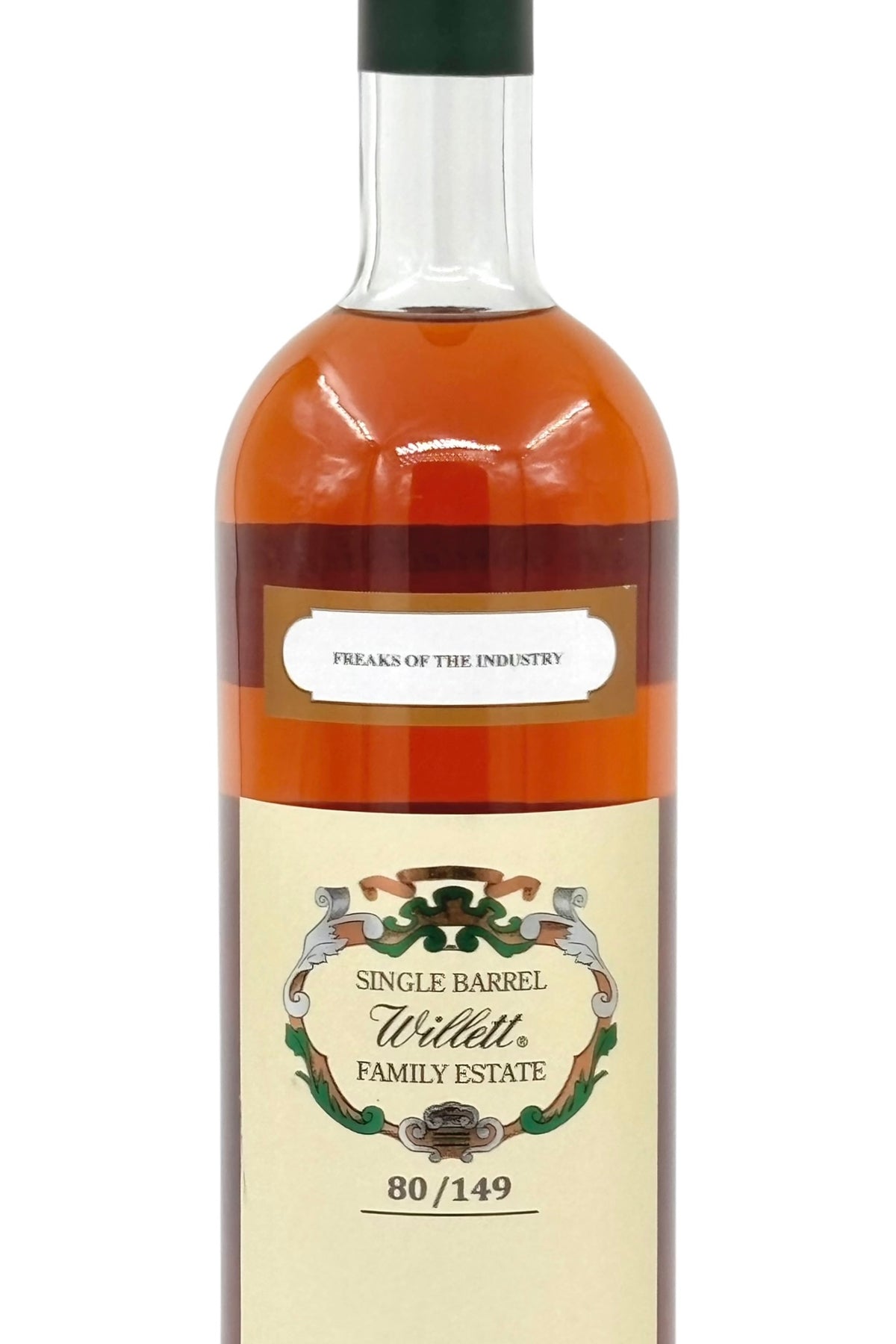 Willett Family Estate 7 Year Old Single Barrel “Freaks of the Industry” Straight Rye Whiskey Cask #4029 750ml (113.8 Proof)