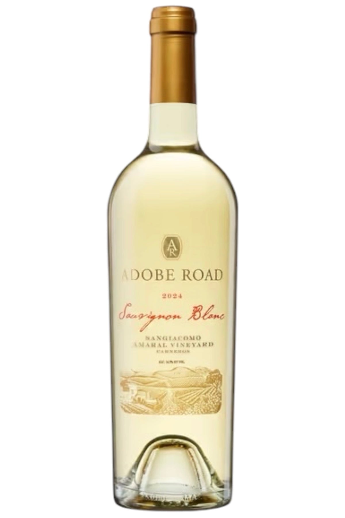 Adobe Road 2024 Sauvignon Blanc Sangiacomo Amaral Vineyard Carneros 750ml