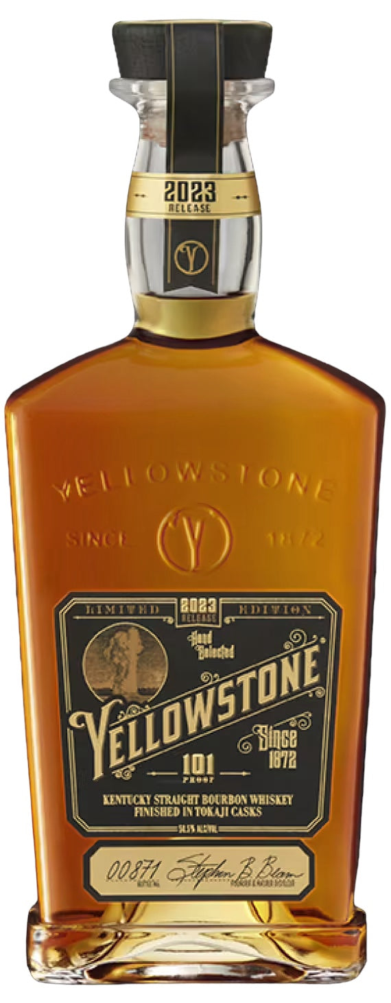 Yellowstone 2023 Limited Edition &quot;Tokaji Cask Finished&quot; Bourbon Whiskey