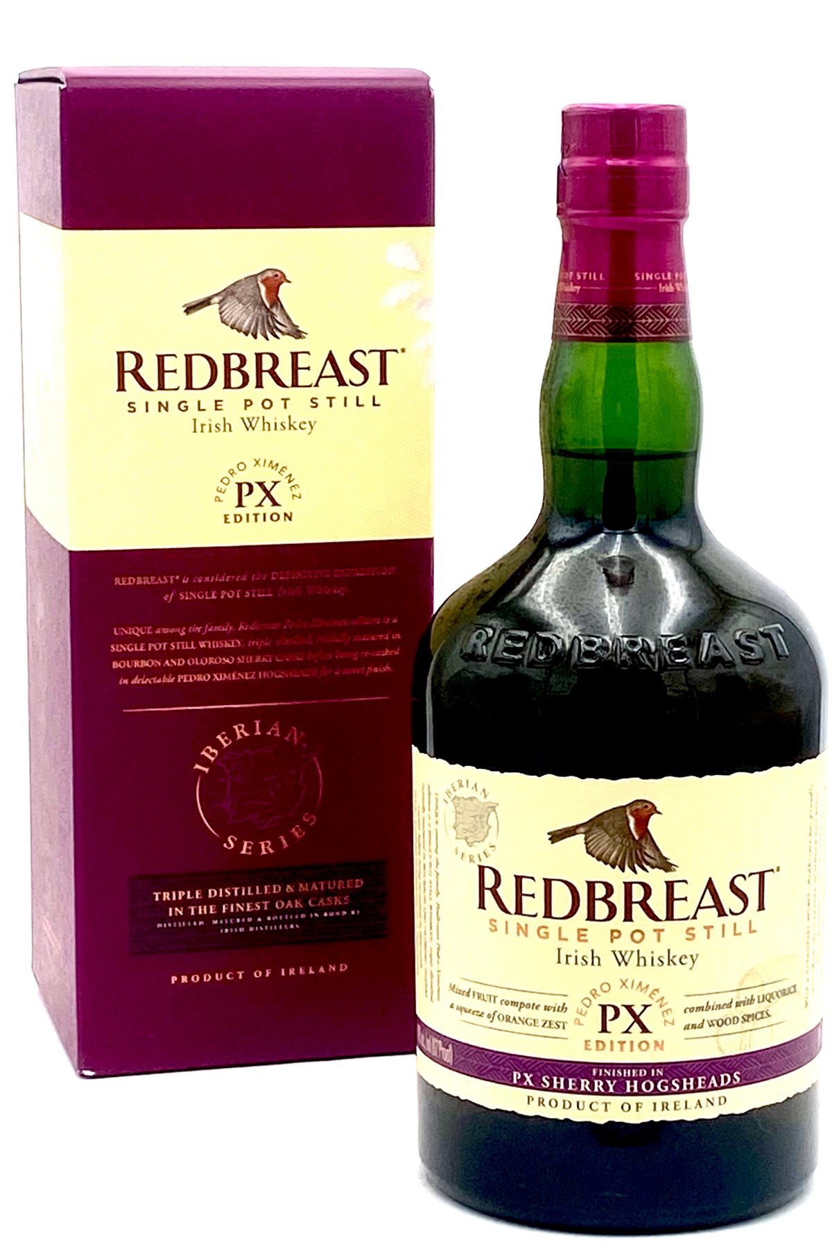 Redbreast Irish Single Pot Still Whiskey PX Sherry Cask Edition