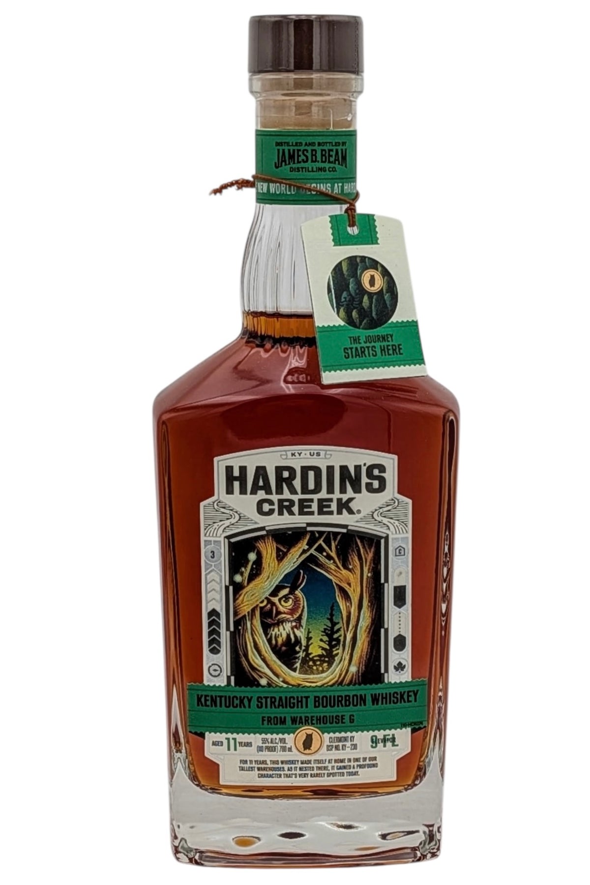 Hardin's Creek "Warehouse G - 9FL" 11 Years Old Kentucky Straight Bourbon Whiskey