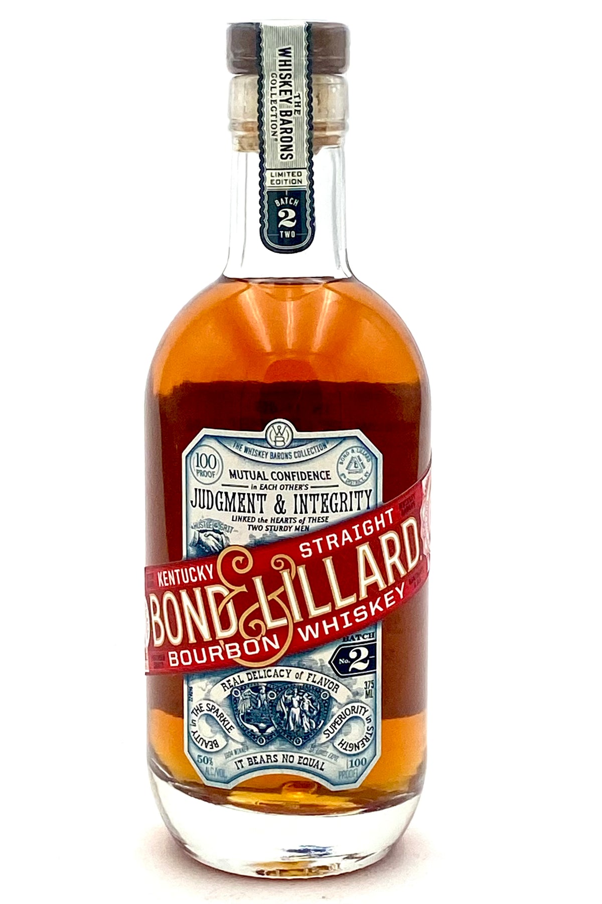 Bond and Lillard Straight Kentucky Bourbon Whiskey 375 ml