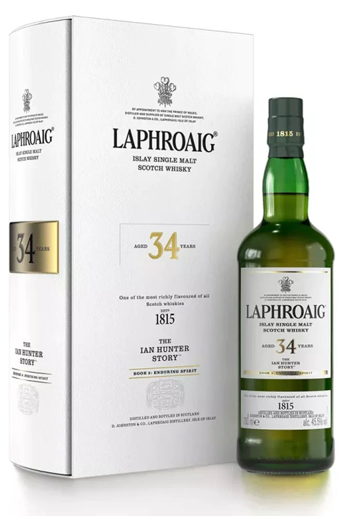 Laphroaig 34 Year Ian Hunter Story - Book 5: Enduring Spirit Islay Single Malt Scotch Whisky