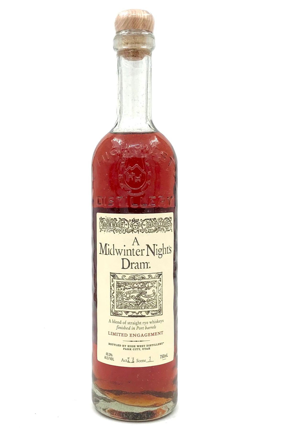 Buy High West a Midwinter Nights Dram Rye Whiskey Act 11, Scene 1 Online
