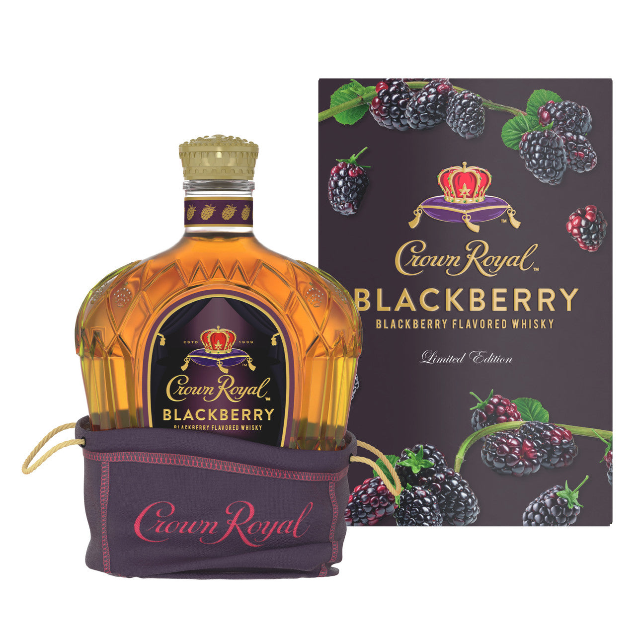 Crown  クラウンローヤル ウィスキーBlack Berry味 Buy Crown Royal Blackberry Flavored Canadian Whisky Online