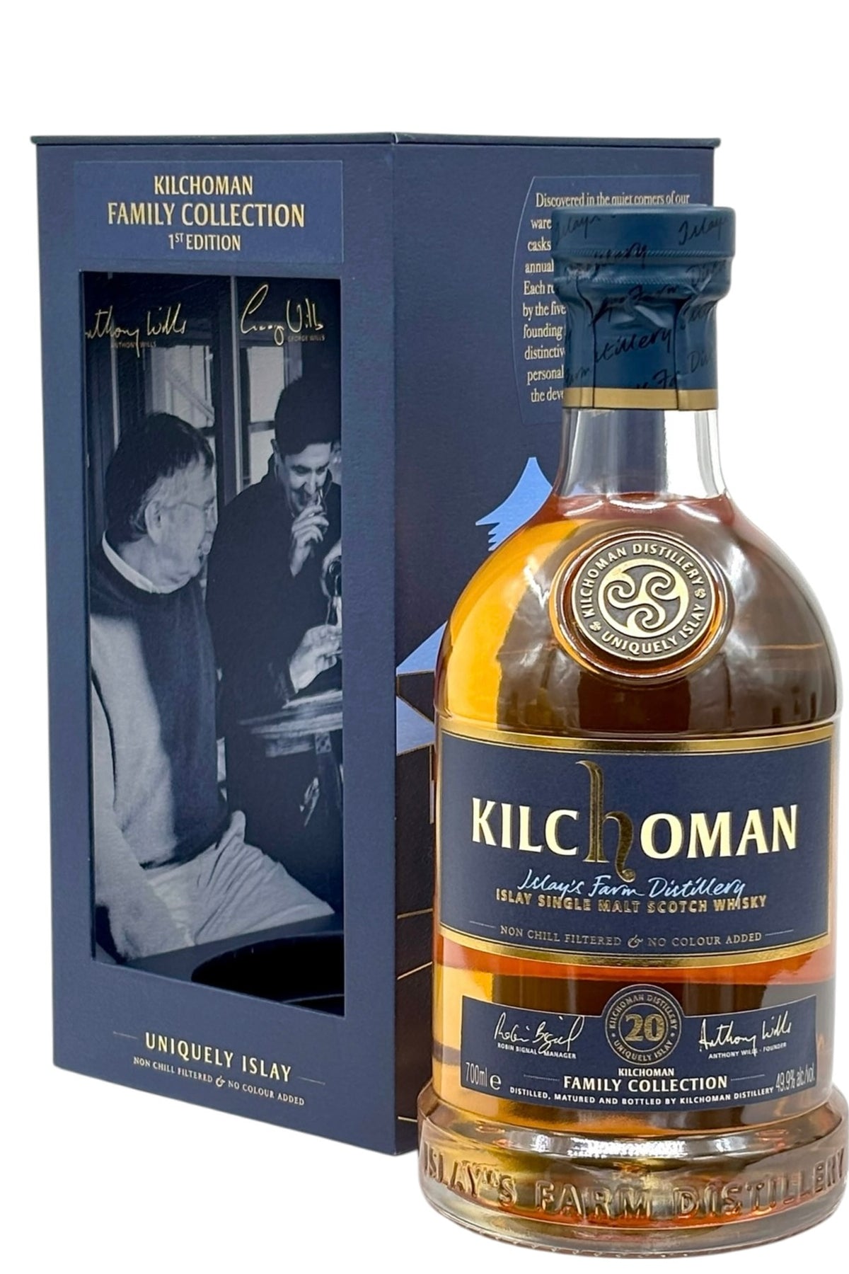Kilchoman Family Collection (Family Casks) 1st Edition 20 Year Old Ex-Bourbon Barrels Islay Single Malt Scotch Whisky 700ml