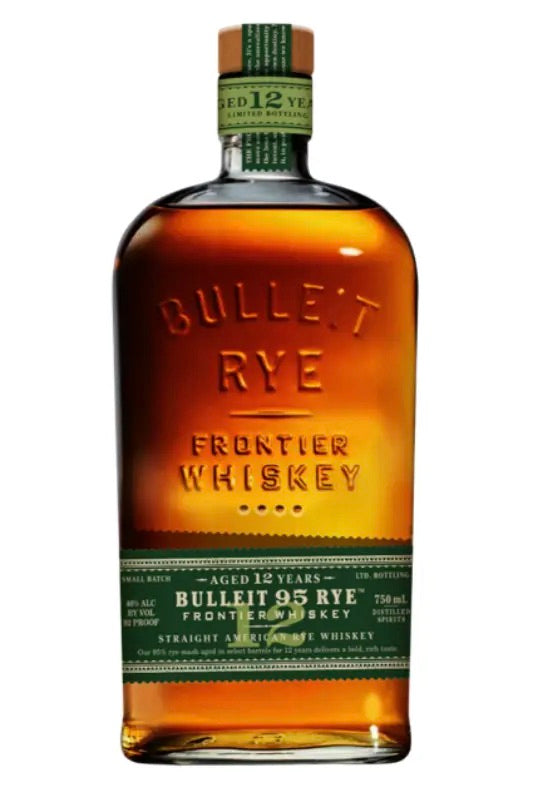 Bulleit 12 year Old Frontier Rye Whiskey