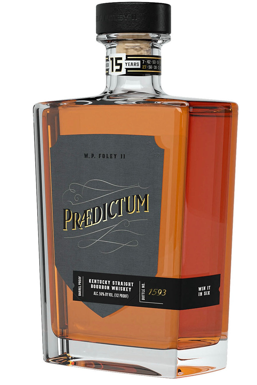 Praedictum 15 Year Old Barrell Proof Kentucky Straight Bourbon Whiskey