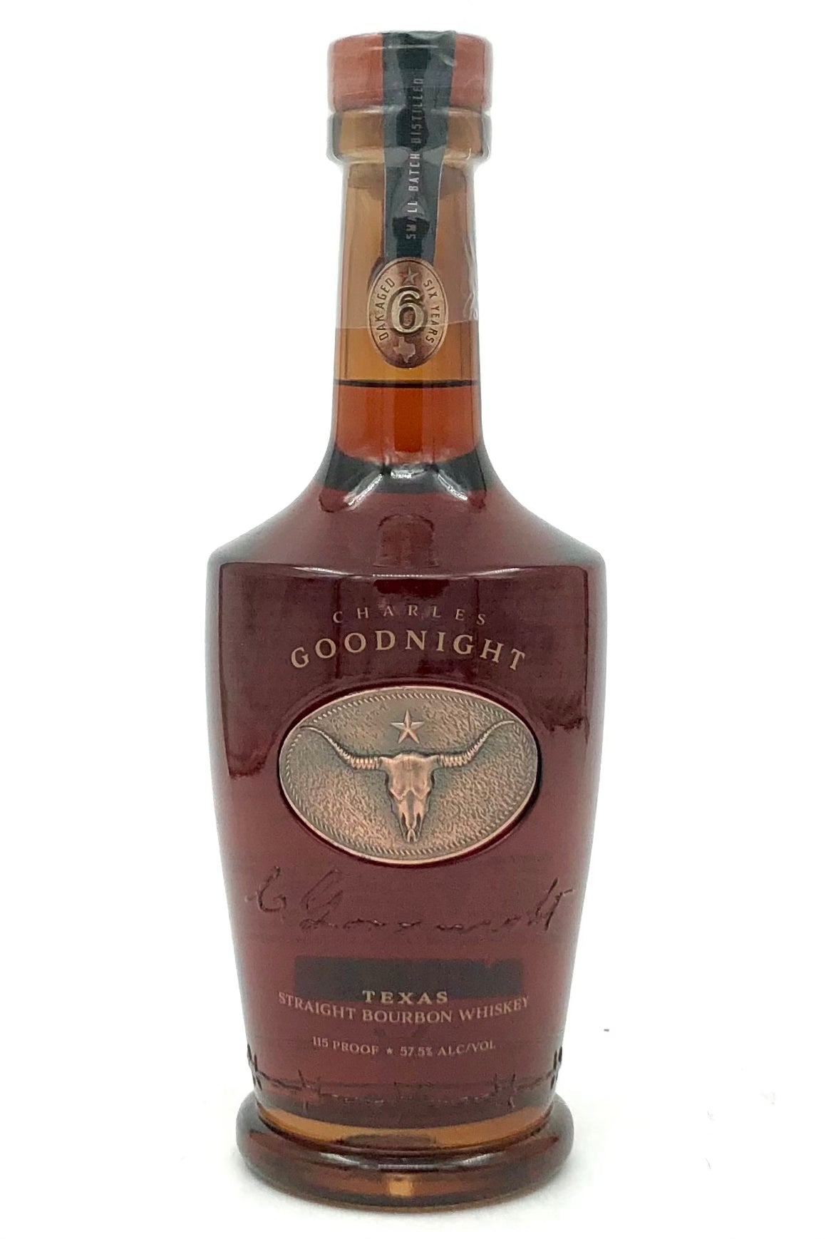 Charles Goodnight Texas Straight Bourbon Whiskey 115 Proof