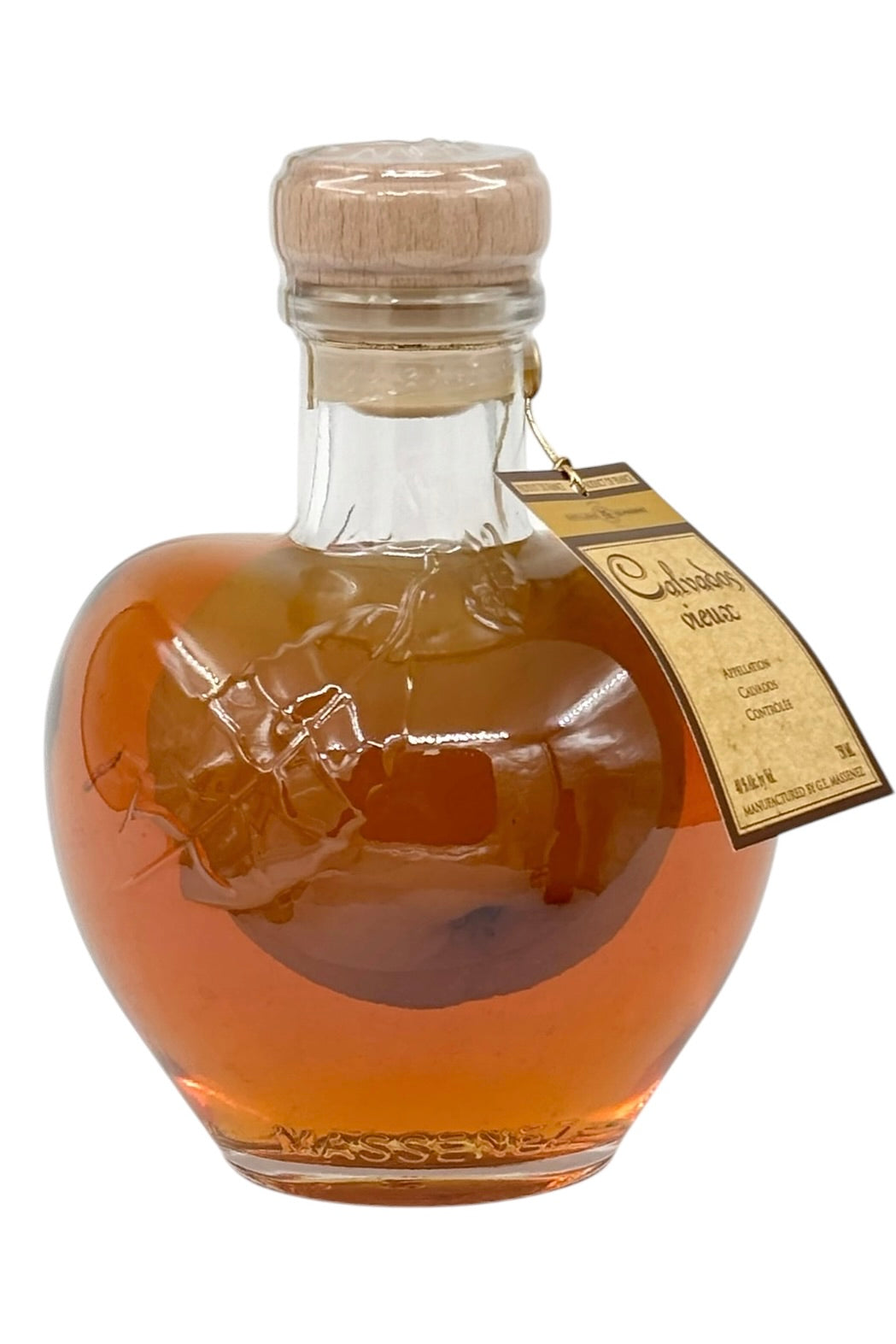 G.E. Massenez "Pomme Prisonnière" Calvados | Apple Brandy with Whole Apple | 40% ABV