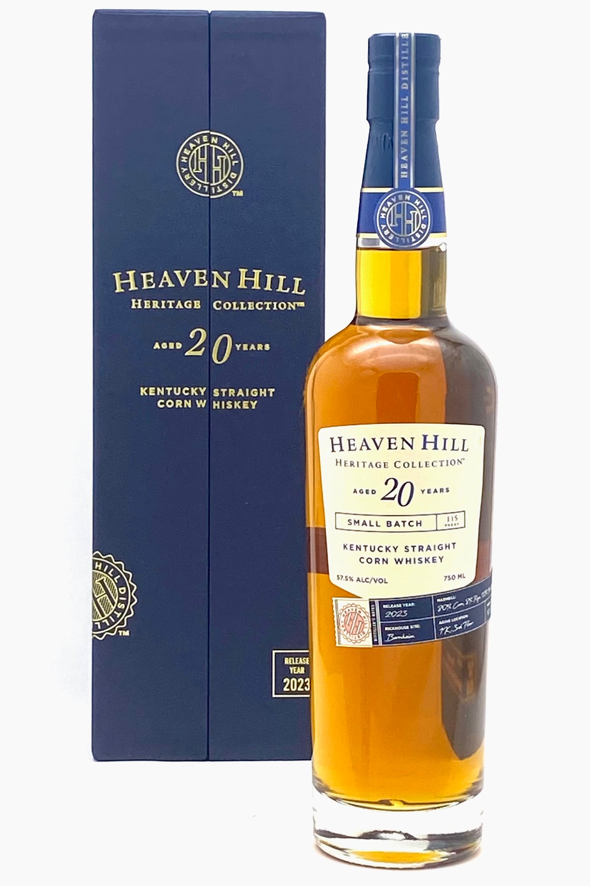 Heaven Hill Heritage Collection: 2023 Edition 20 Year Old Corn Whiskey