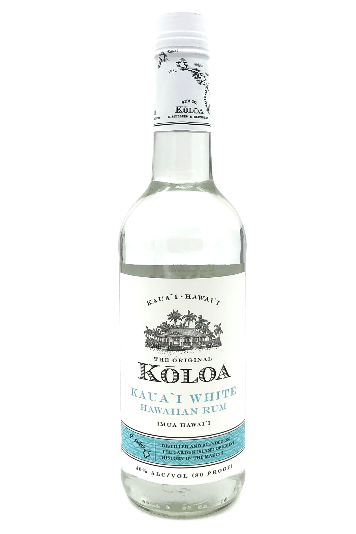 Koloa Kauai Hawaiian White Rum