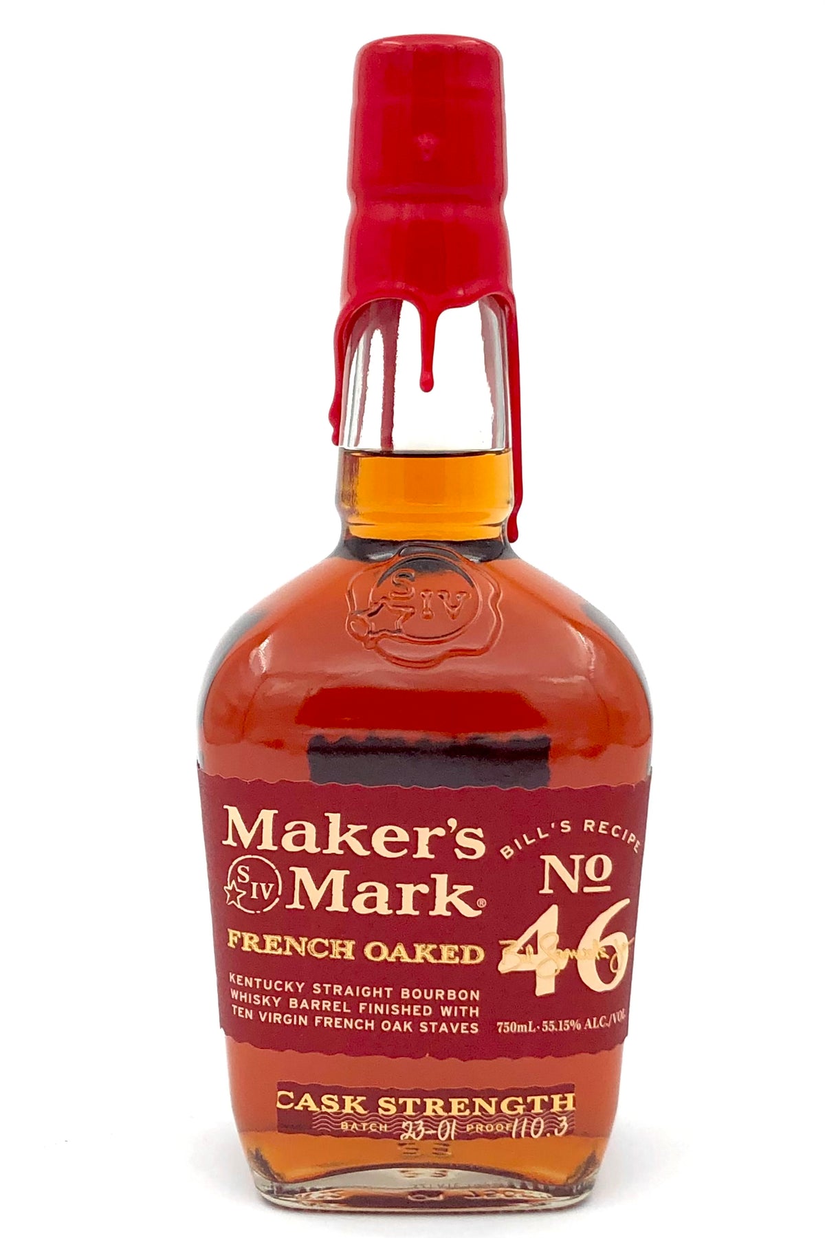 Maker&#39;s Mark 46 &quot;Bill&#39;s Recipe Batch 23-01&quot; Cask Strength Bourbon Whiskey