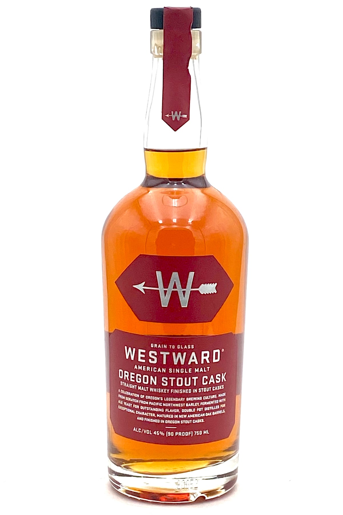 Westward &quot;Oregon Stout Finish&quot; American Single Malt Whiskey