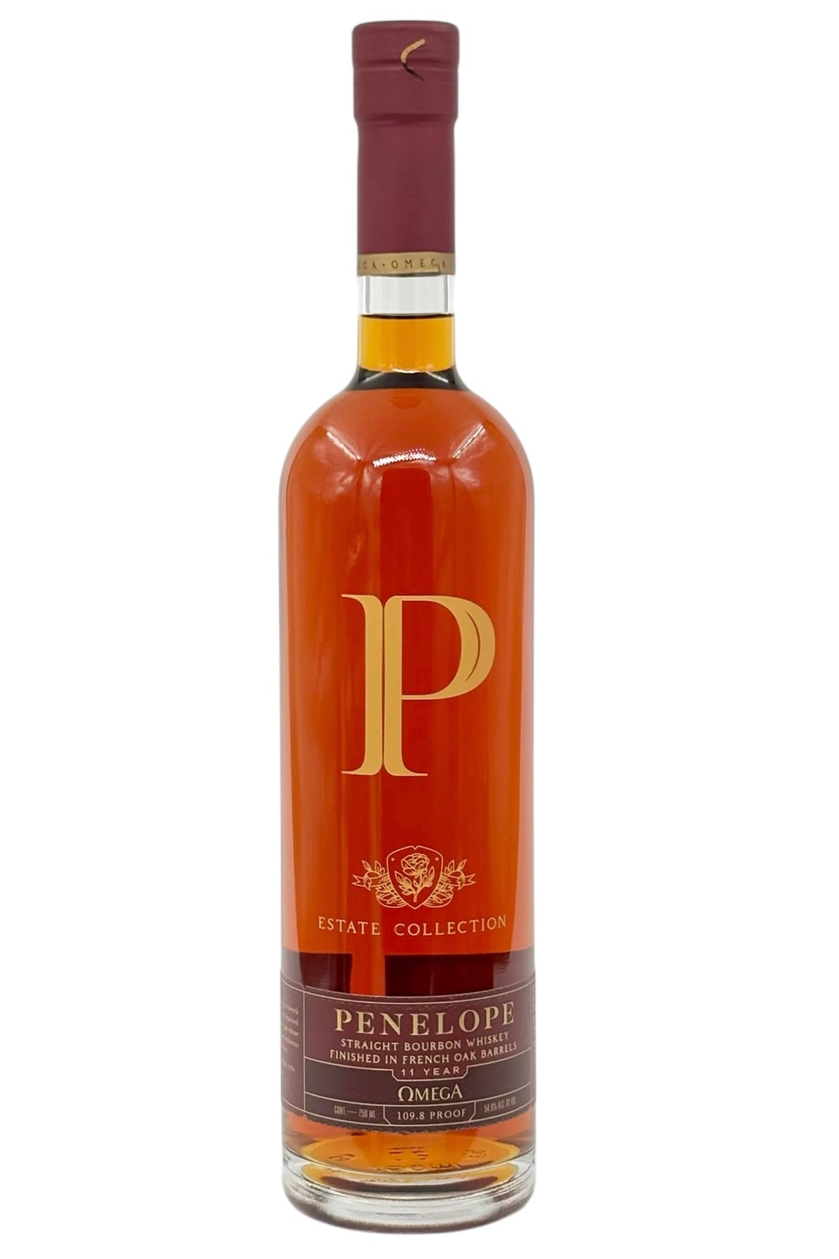 Penelope Estate Collection: Omega 11 Year Old Straight Bourbon Whiskey