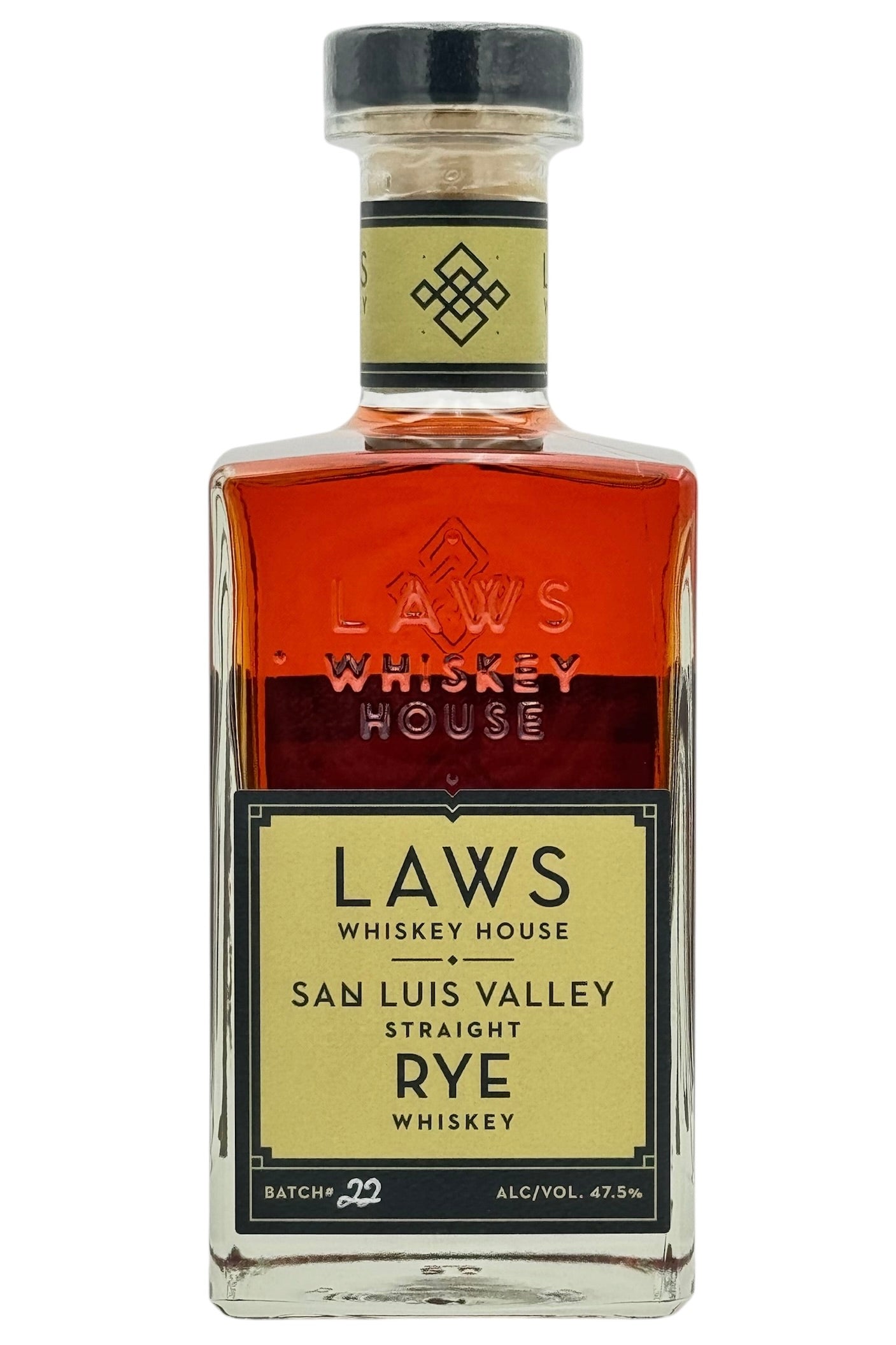 A.D. Laws San Luis Valley Rye Whiskey