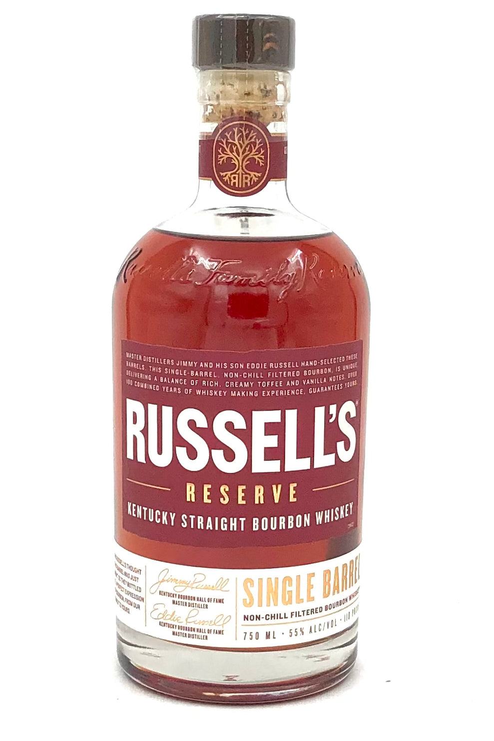 Russell's Reserve 110 Proof Small Batch Single Barrel Bourbon Whiskey