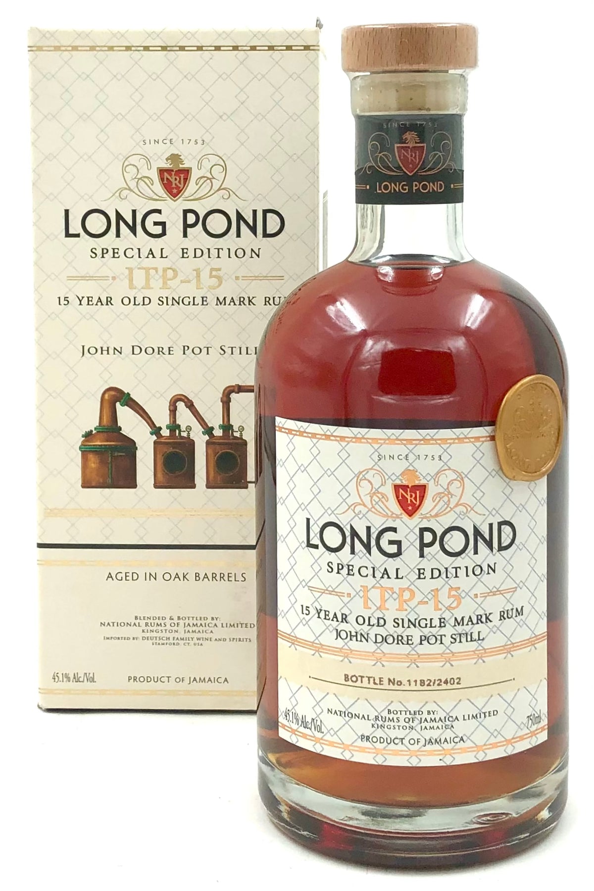 Long Pond Special Edition ITP 15 Year Old Jamaican Rum