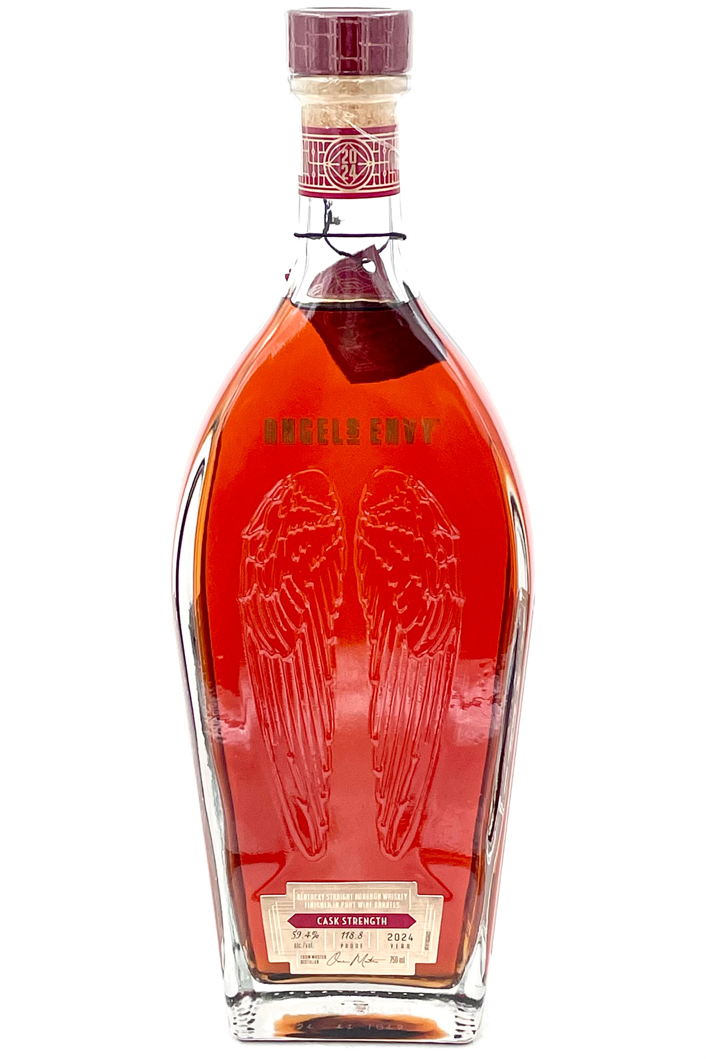 Buy Angel's Envy Vintage 2024 Cask Strength Bourbon Whiskey Online