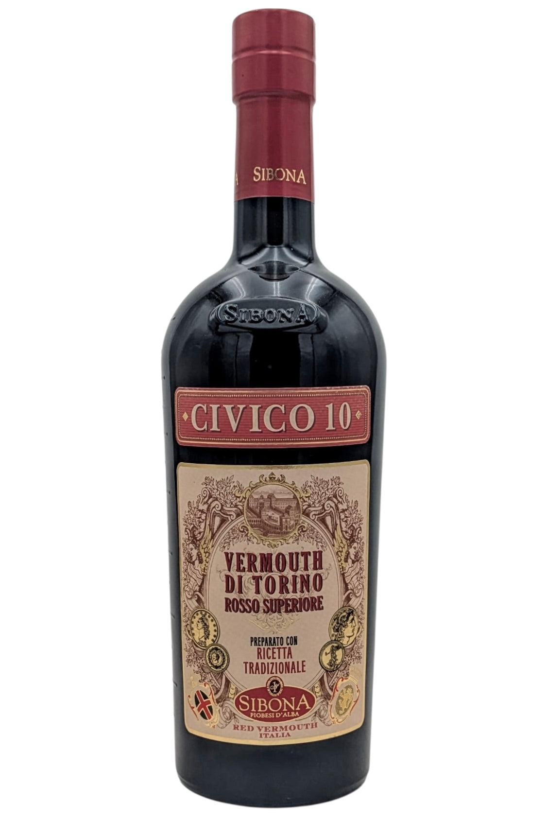 Sibona Vermouth Di Torino "Civico 10" Rosso Superiore
