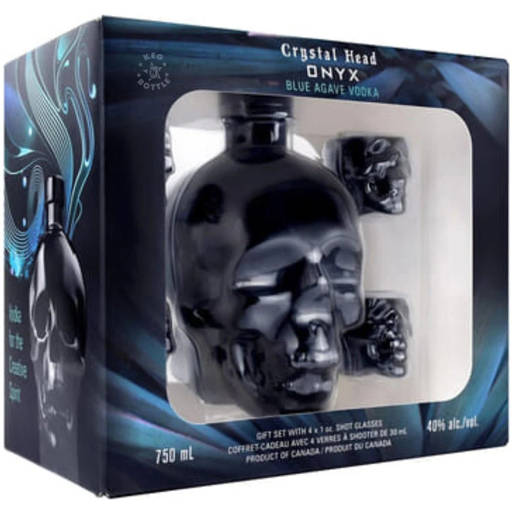Buy Crystal Head Onyx Vodka Limited Edition Gift Set with 4 Skull