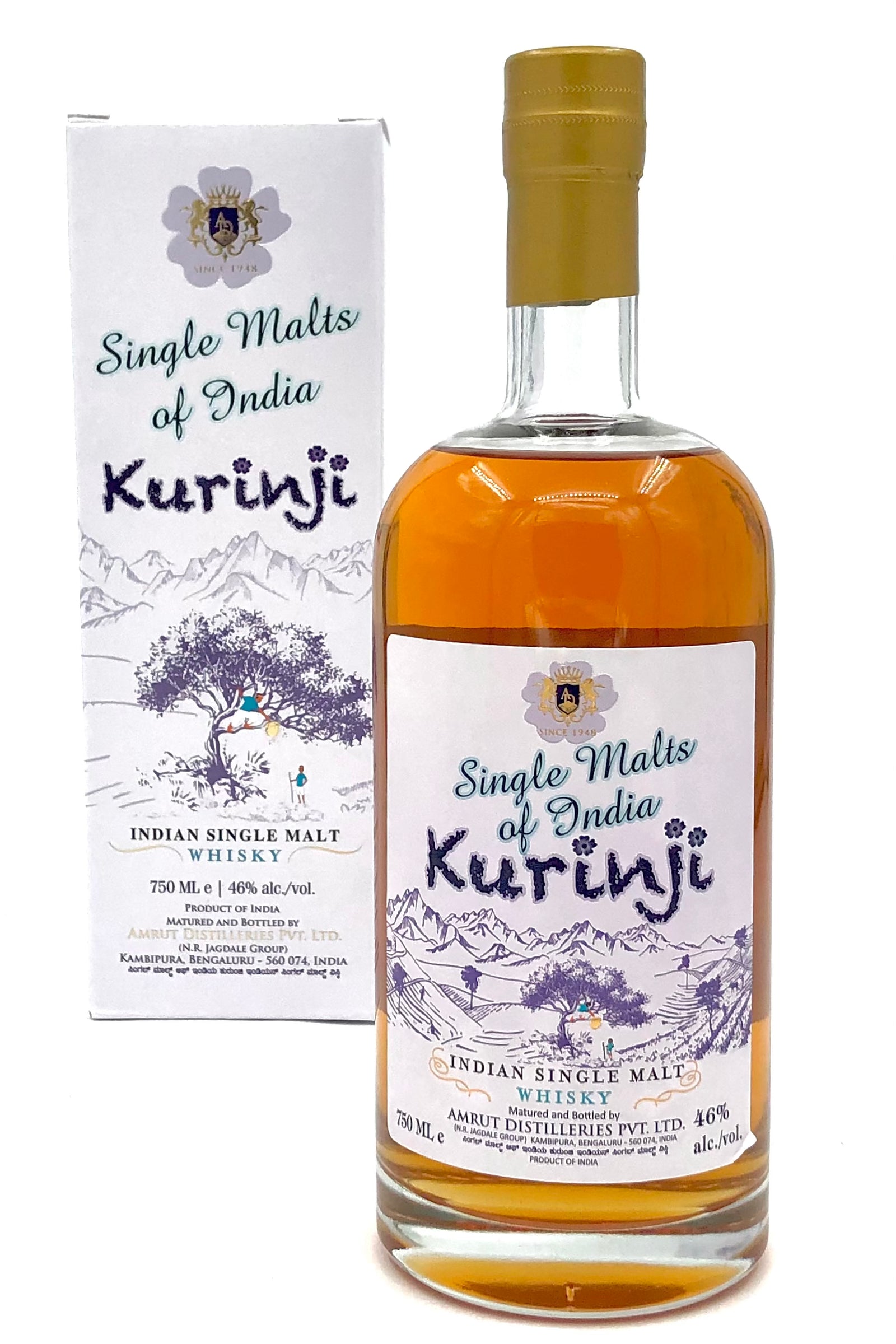 Amrut "Kurinji" Indian Single Malt Whisky
