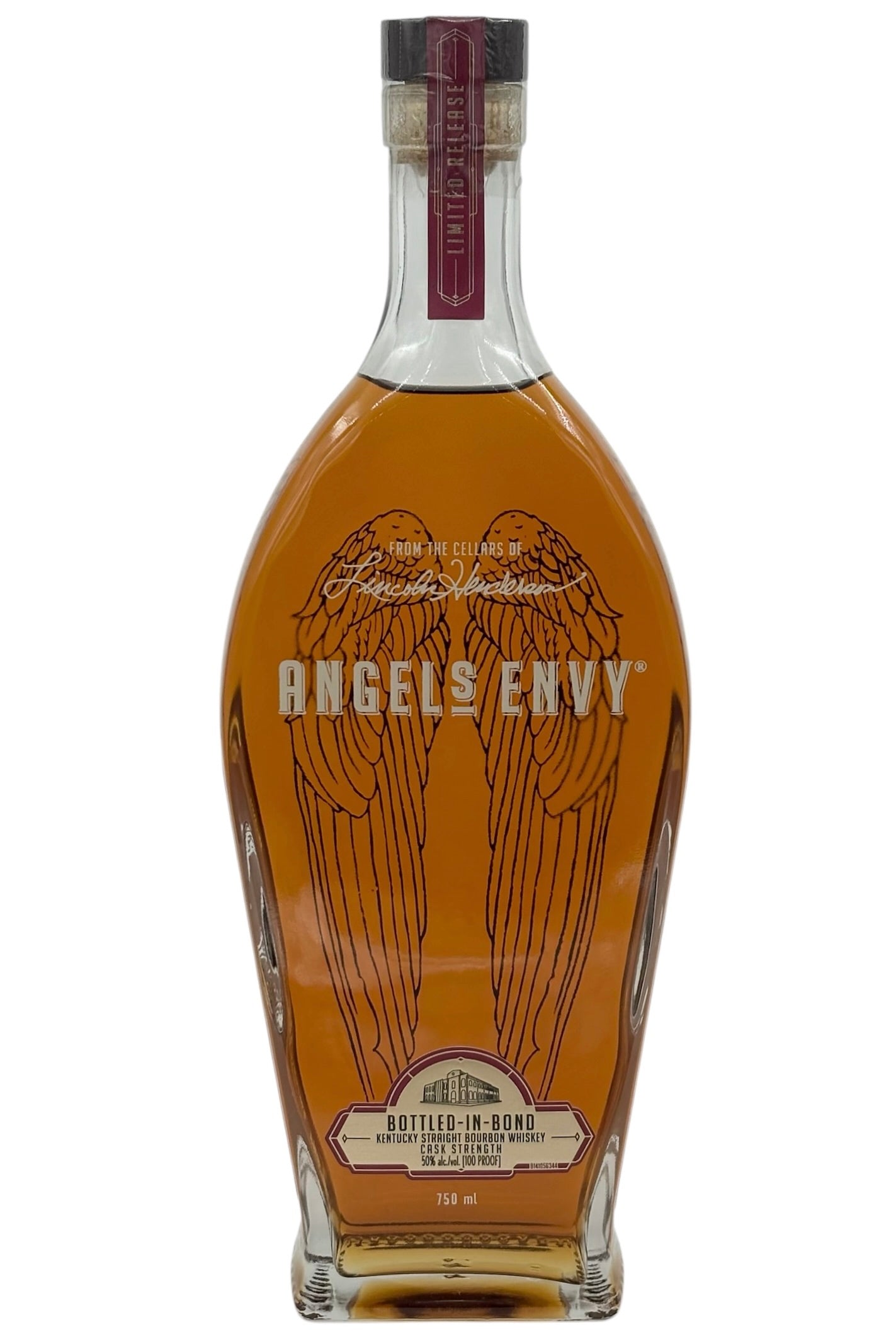 Angel's Envy Bottled-in-Bond Cask Strength Bourbon Whiskey Limited Release