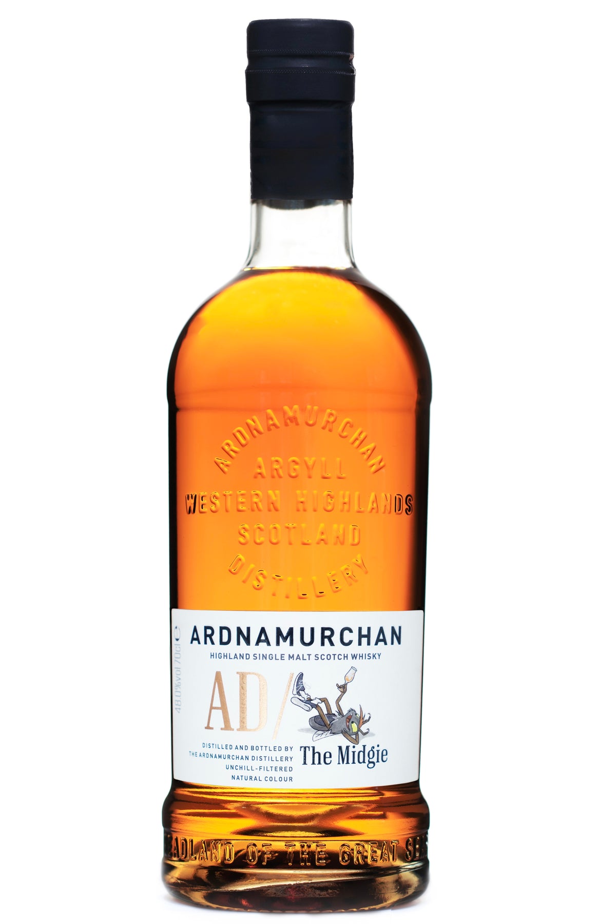Ardnamurchan AD/The Midgie 2026 Release Highland Single Malt Scotch Whisky 700ml