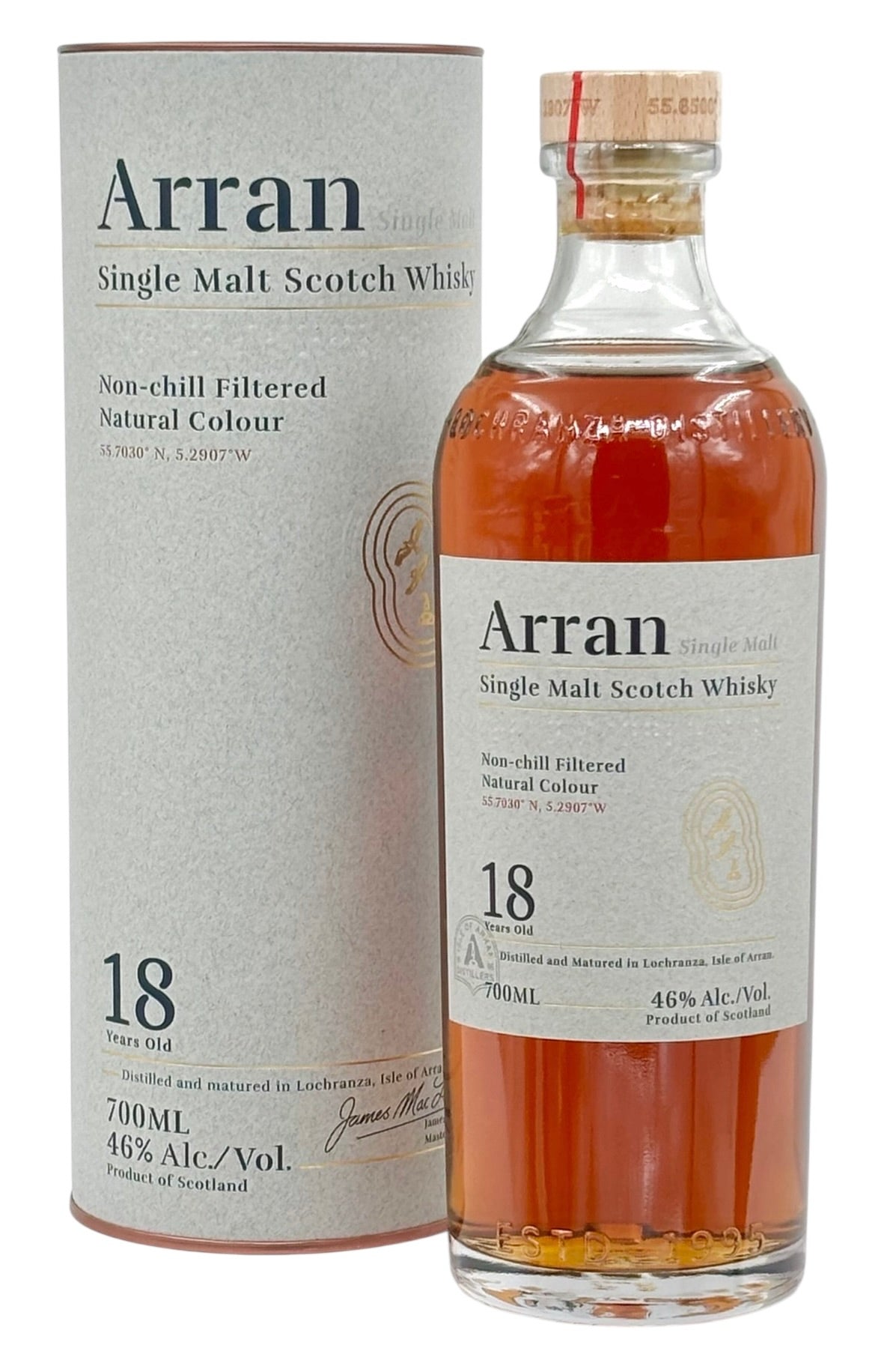 Arran 18 Year Old Single Malt Scotch Whisky