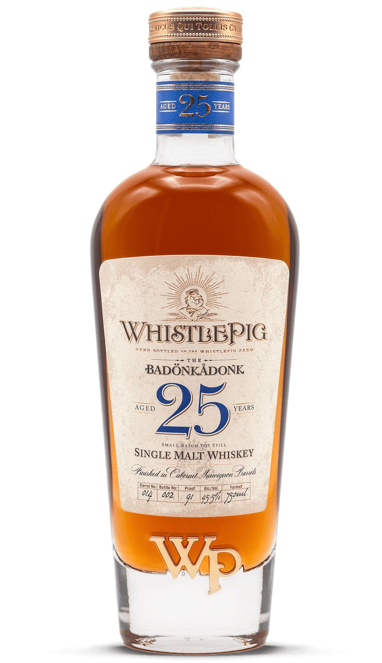 Whistlepig 25 Year Old "The Badonkadonk" Single Malt Whiskey