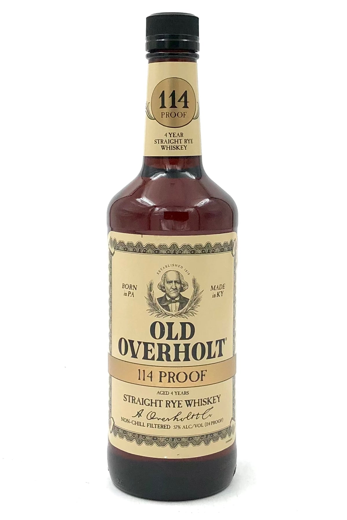 Old Overholt Cask Strength Rye Whiskey