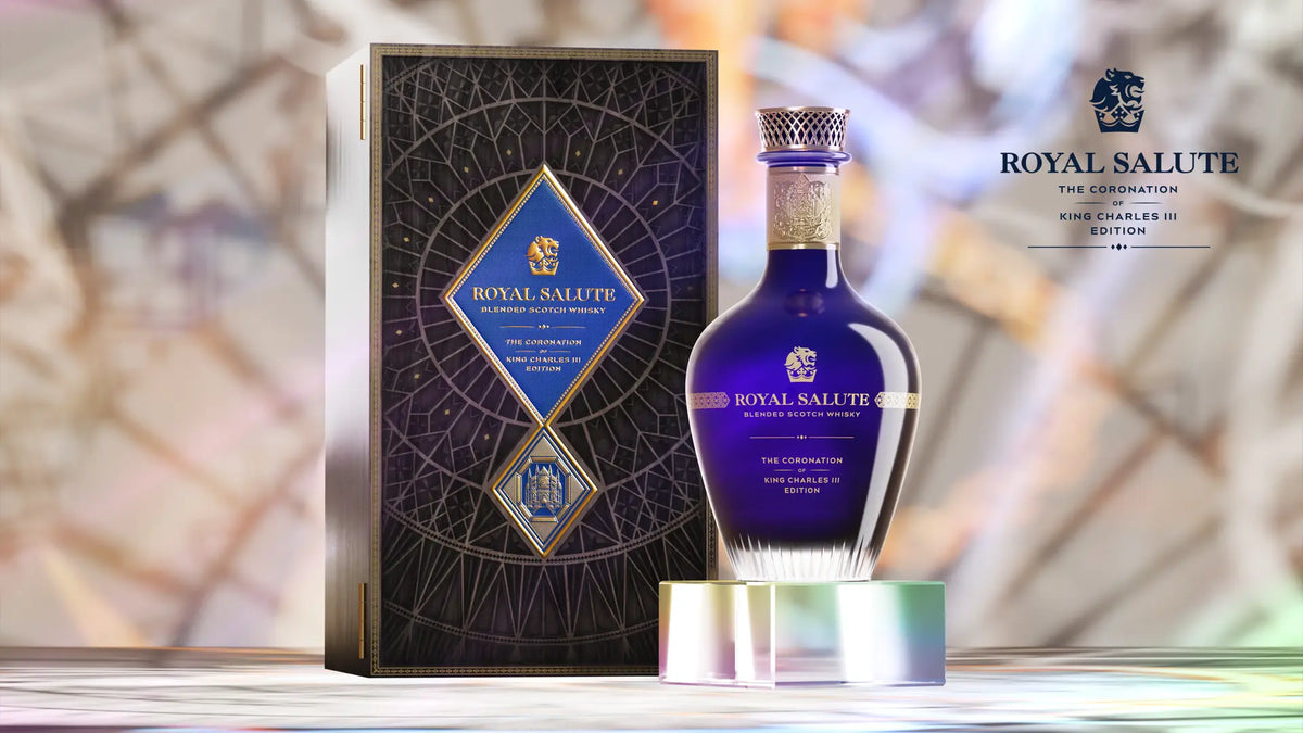 Royal Salute “The Coronation of King Charles III Edition” – Limited Edition Blended Scotch (52.3% ABV, 1 of 500 Bottles)