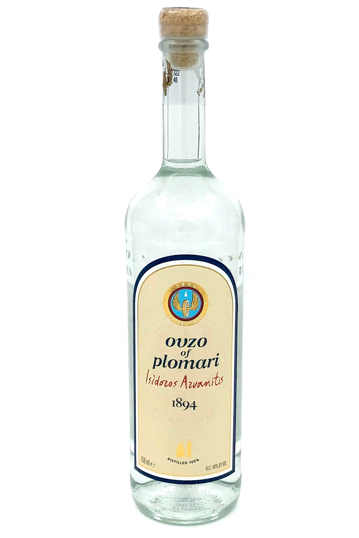 Buy Ouzo of Plomari 1894 Isidoros Arvanitis Online