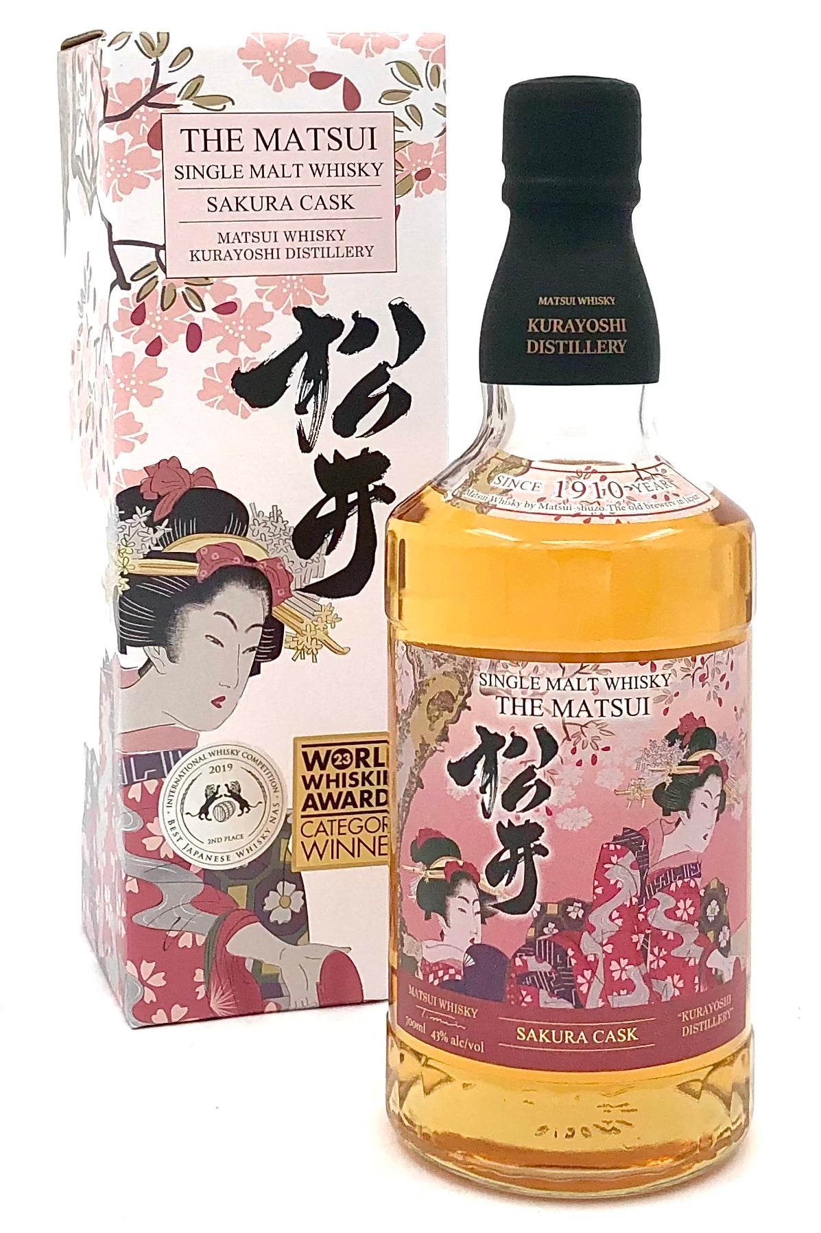The Matsui Sakura Cask Single Malt Japanese Whisky