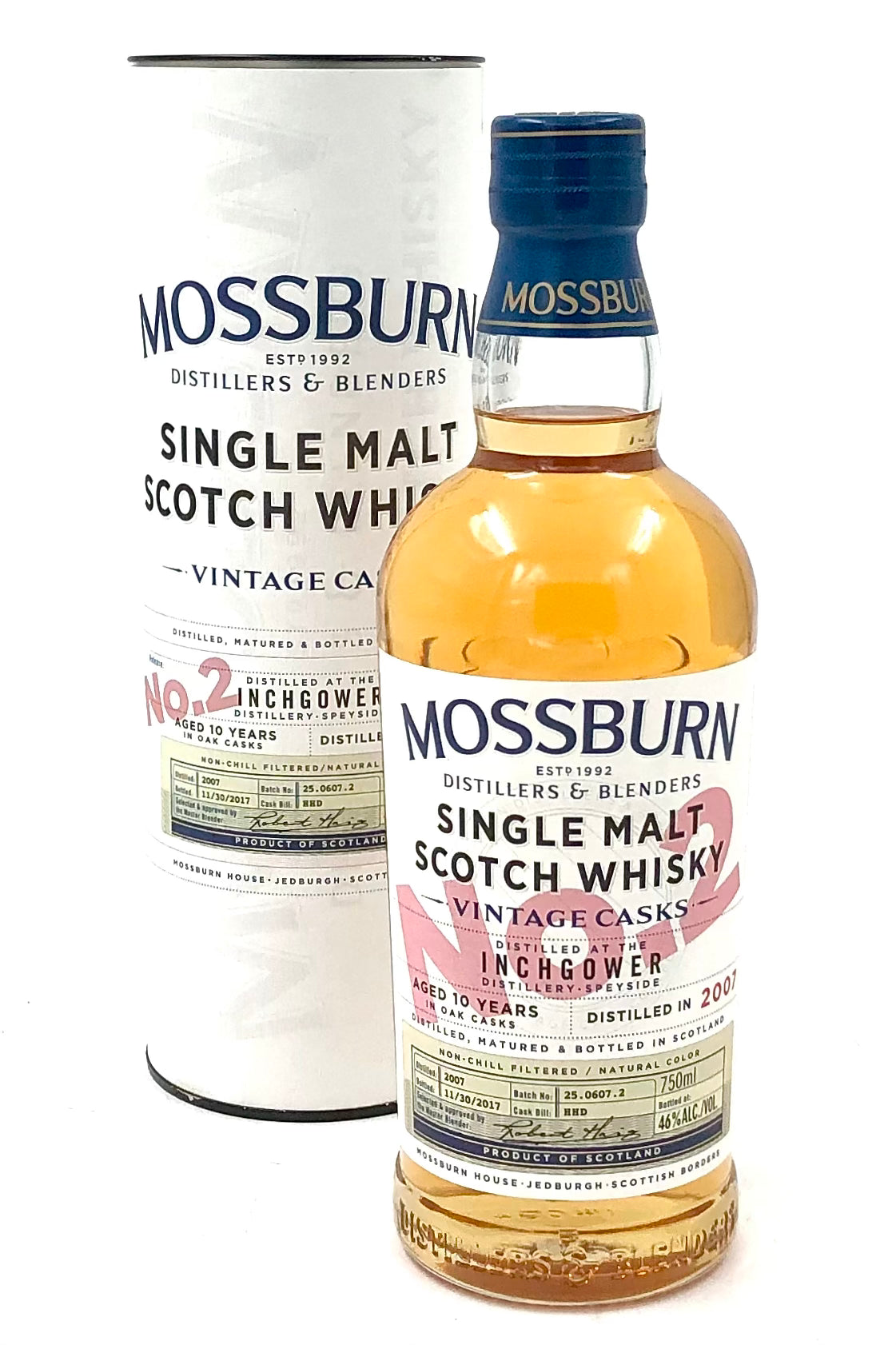 Inchtower 10 Years Old No. 2 Scotch Whisky by Mossburn Distillers