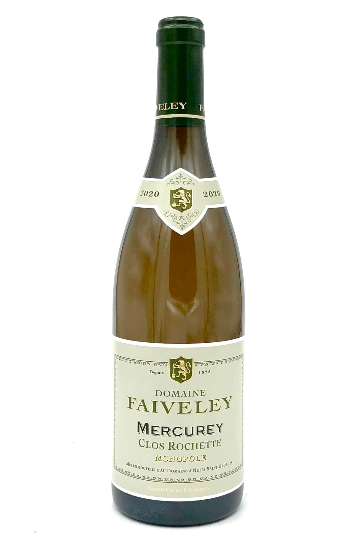 Domaine Faiveley 2020 Mercurey Blanc Clos Rochette Monopole