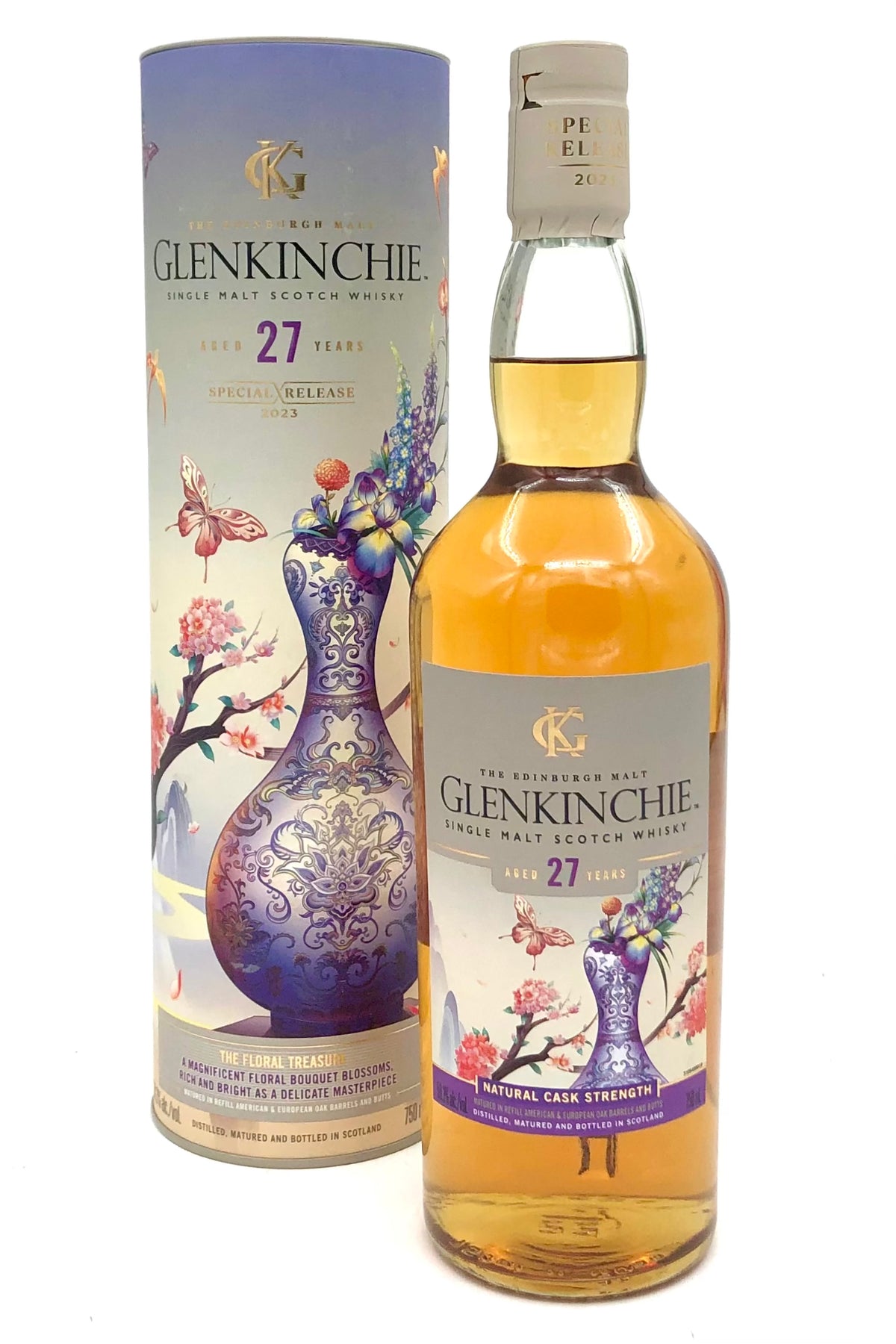 Glenkinchie 27 Year Old “The Floral Treasure” – 2023 Diageo Special Releases Lowland Single Malt (Cask Strength)
