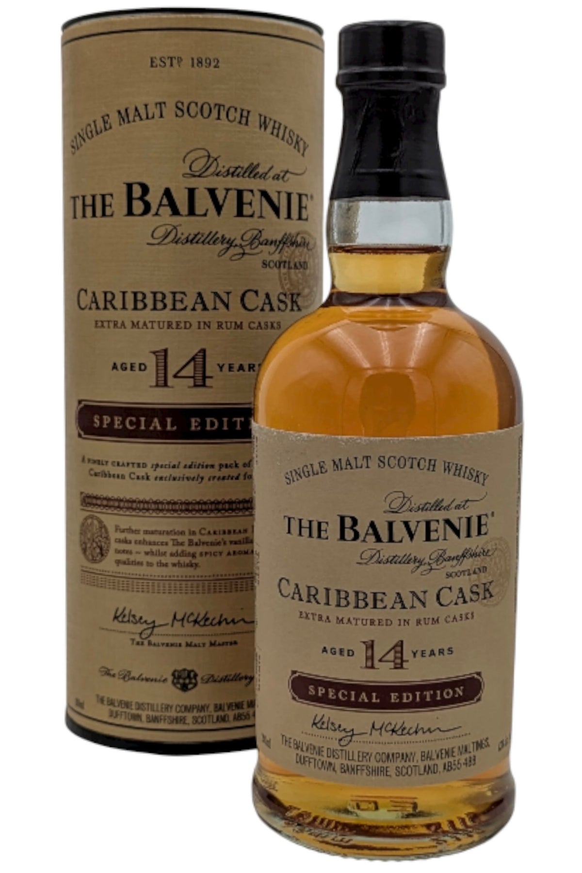 Balvenie 14 Year Old Caribbean Cask Scotch Whisky 200 ml