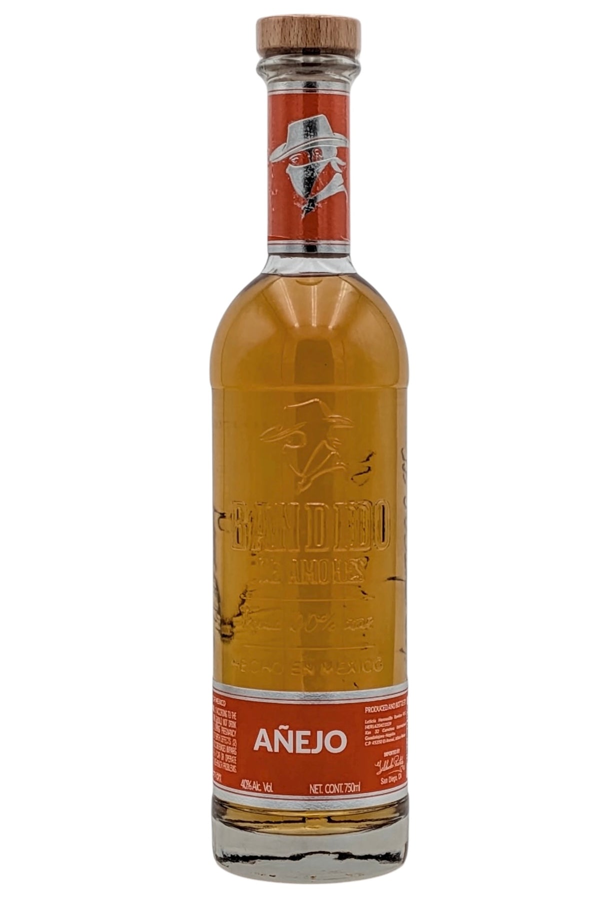 Bandito De Amores Anejo Tequila