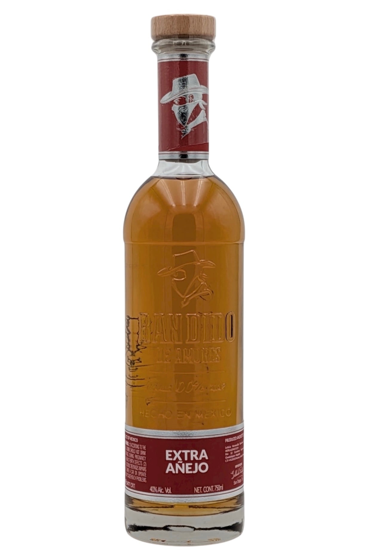 Bandito De Amores Extra Anejo Tequila
