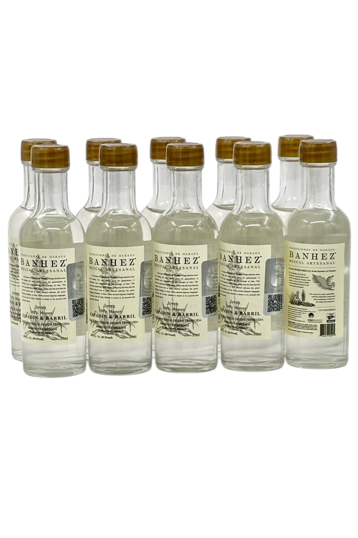 Banhez Mezcal Ensamble 10 x 50 ml