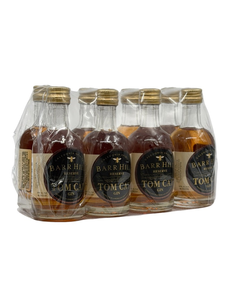 Barr Hill Reserve Tom Cat Barrel-Aged Gin 8 x 50 ml