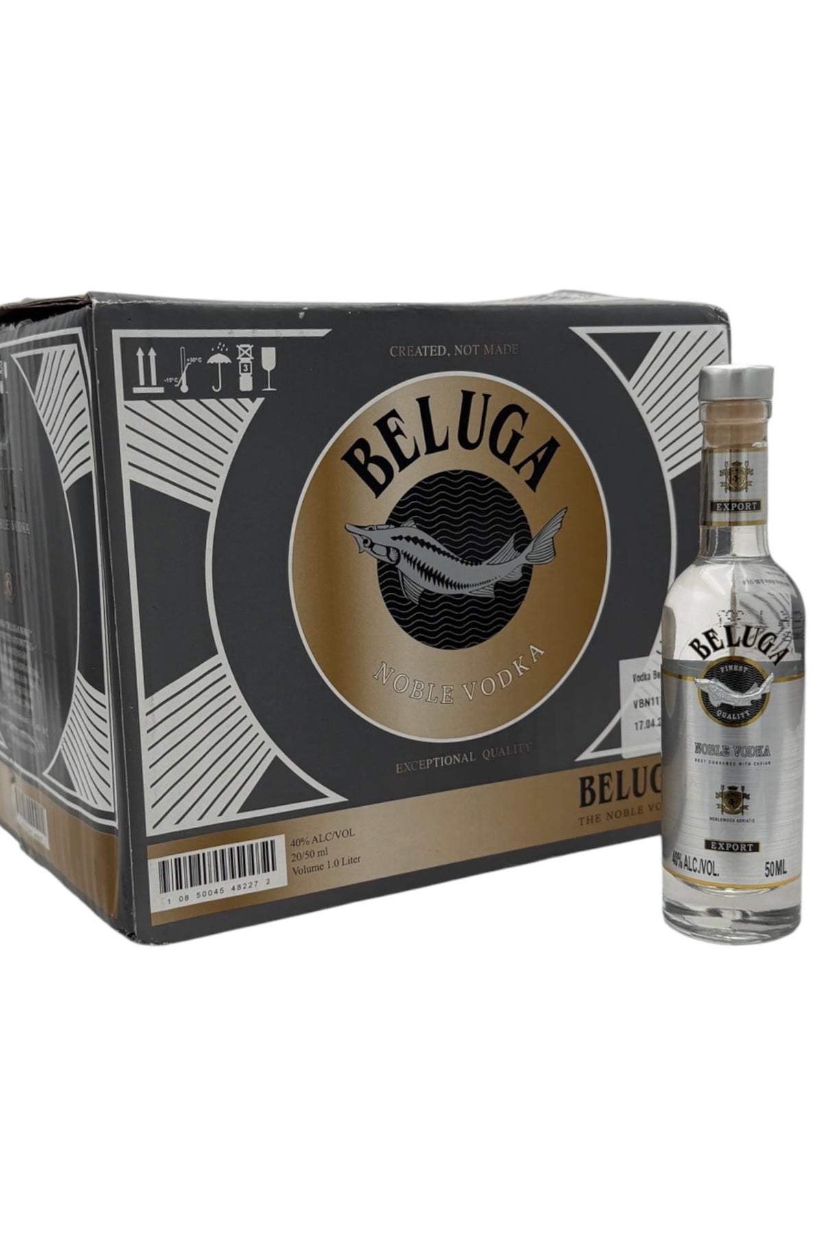 Beluga Noble Vodka Export 20 x 50 ml