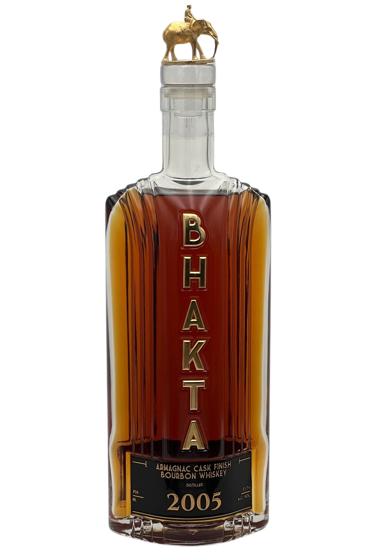 Bhakta 2005 Bourbon — 19 Year Old Triple-Finished Whiskey 750ml
