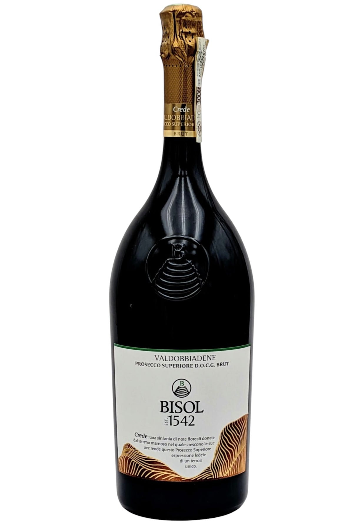 Bisol Crede Brut Prosecco Superiore Valdobbiadene DOCG 1500ml Magnum