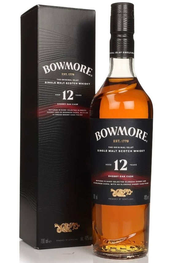 Bowmore 12 Year Old Sherry Oak Cask Scotch Whisky